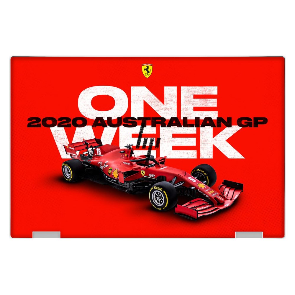 Hp Spectre X360 13 - AP0XXX laptop skin - Melbourne GP Ferrari Countdown