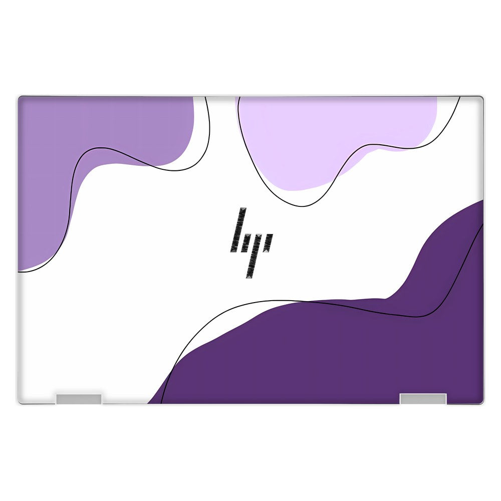 Hp Spectre X360 13T - AC000 laptop skin - Minim Purple