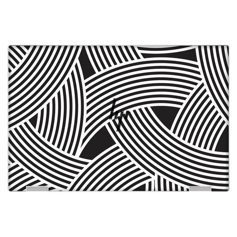 Hp Spectre X360 13T - AC000 laptop skin - Minimalist Optical Pattern