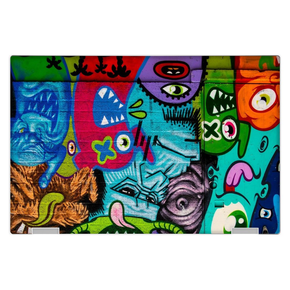Hp Spectre X360 13 - W023DX laptop skin - Neon Doodles