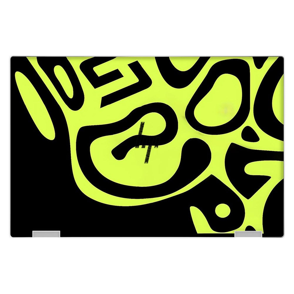 Hp Spectre X360 13 - W023DX laptop skin - Neon Liquid Flow