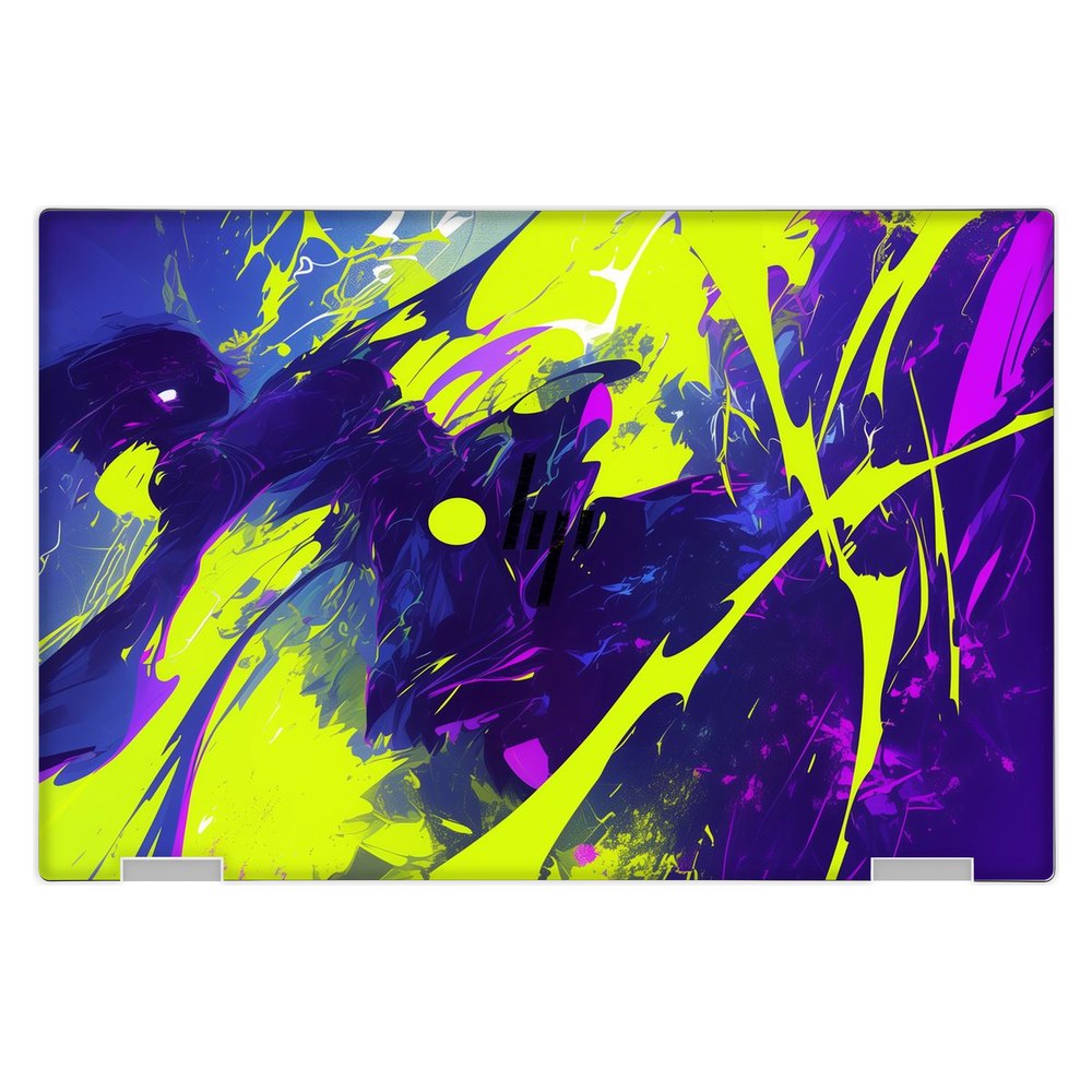 Hp Spectre X360 13 - AP0XXX laptop skin - Neon Paint Explosion