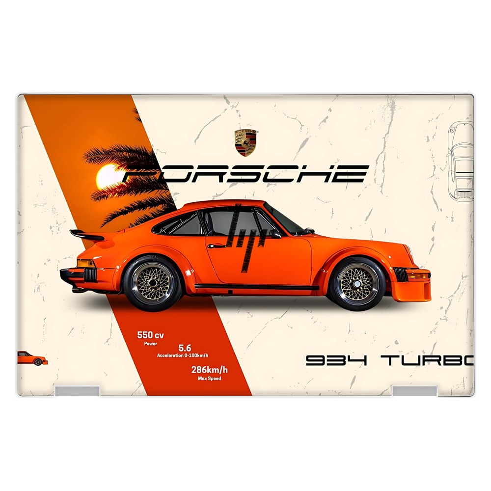 Hp Spectre X360 13T - AC000 laptop skin - Porsche 934