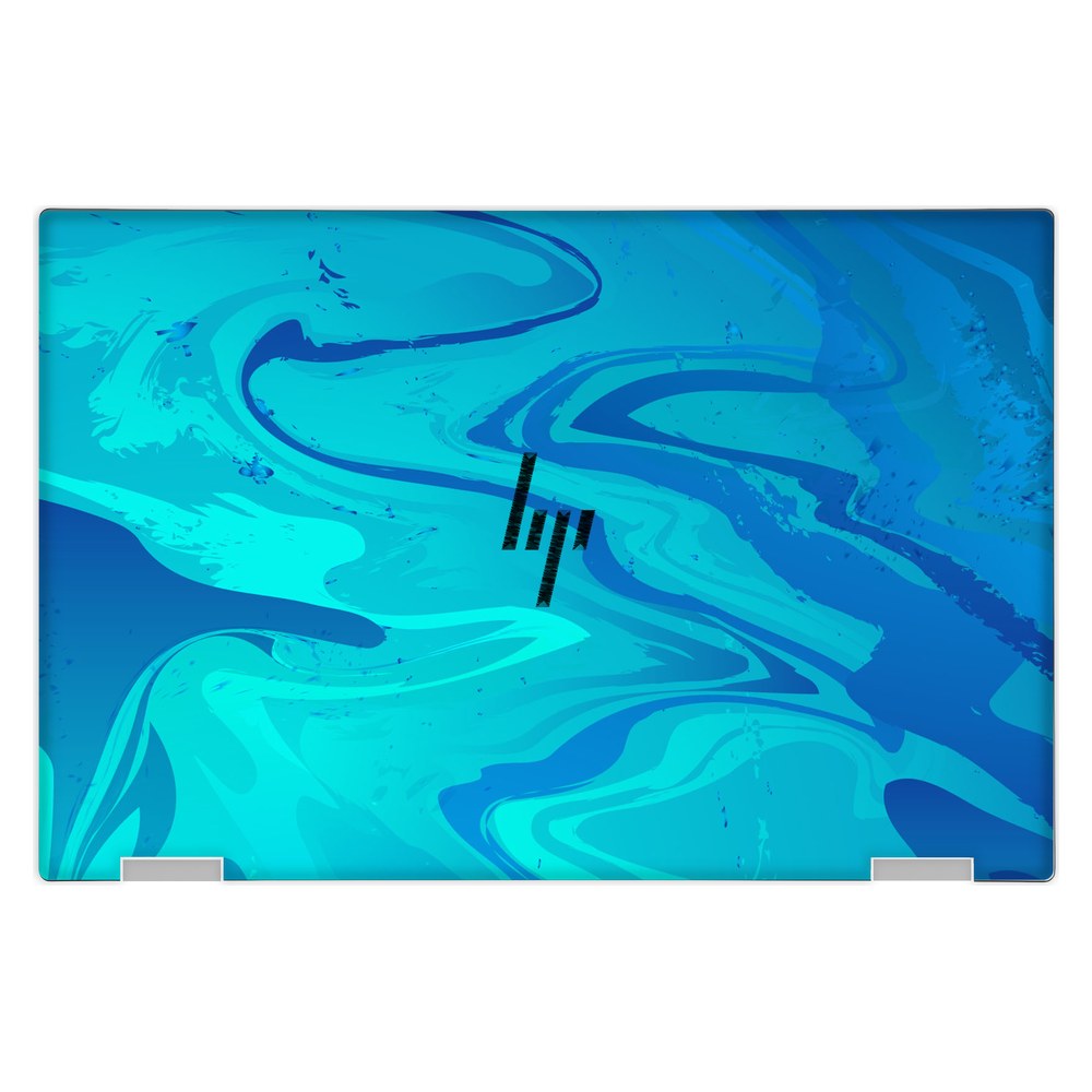 Hp Spectre X360 13T - AC000 laptop skin - Poseidon Blue