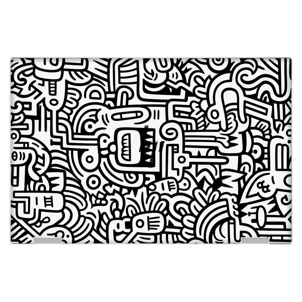 Hp Spectre X360 13 - AP0XXX laptop skin - Surreal Abstract Illustration