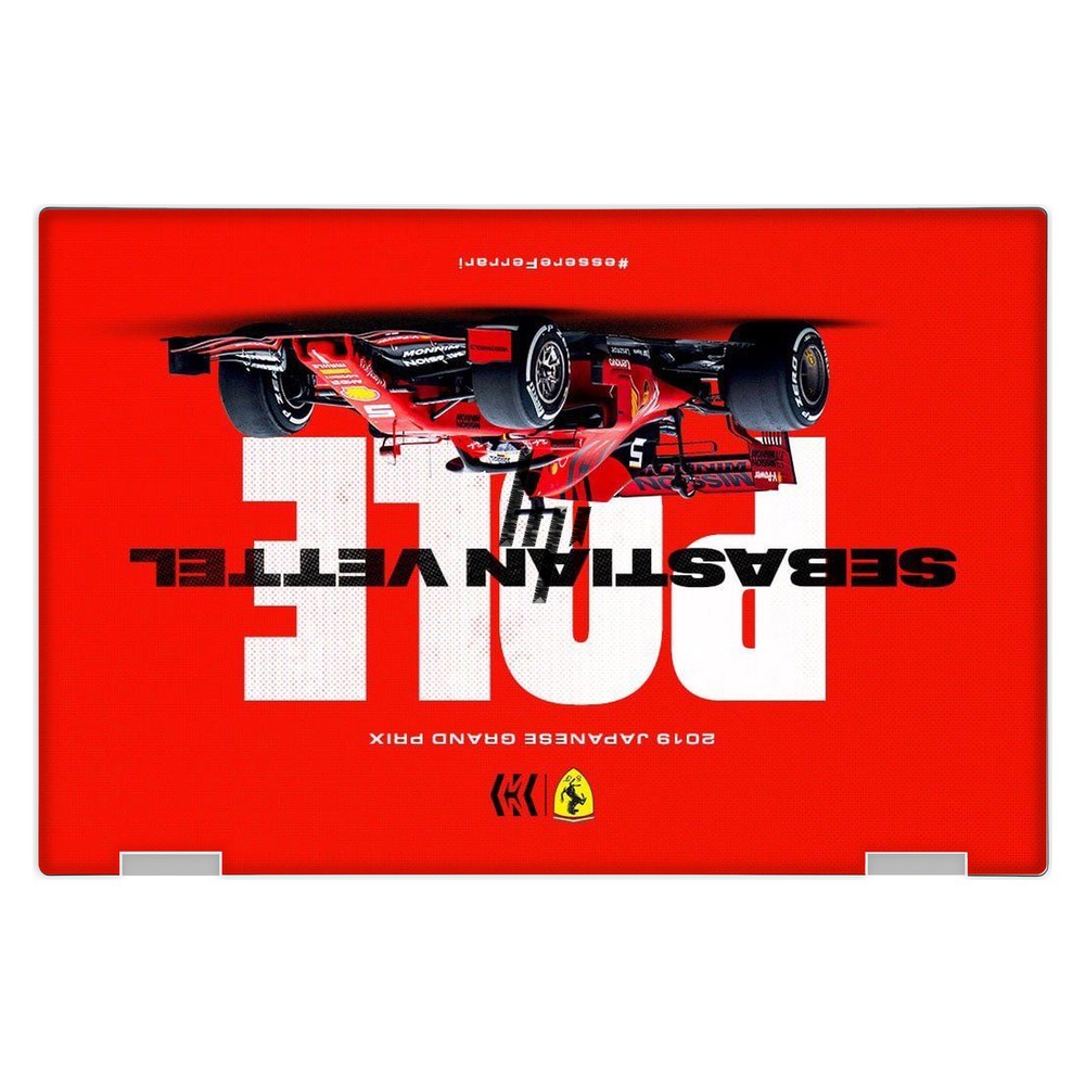 Hp Spectre X360 13 - W023DX laptop skin - Vettel Suzuka Pole 2019
