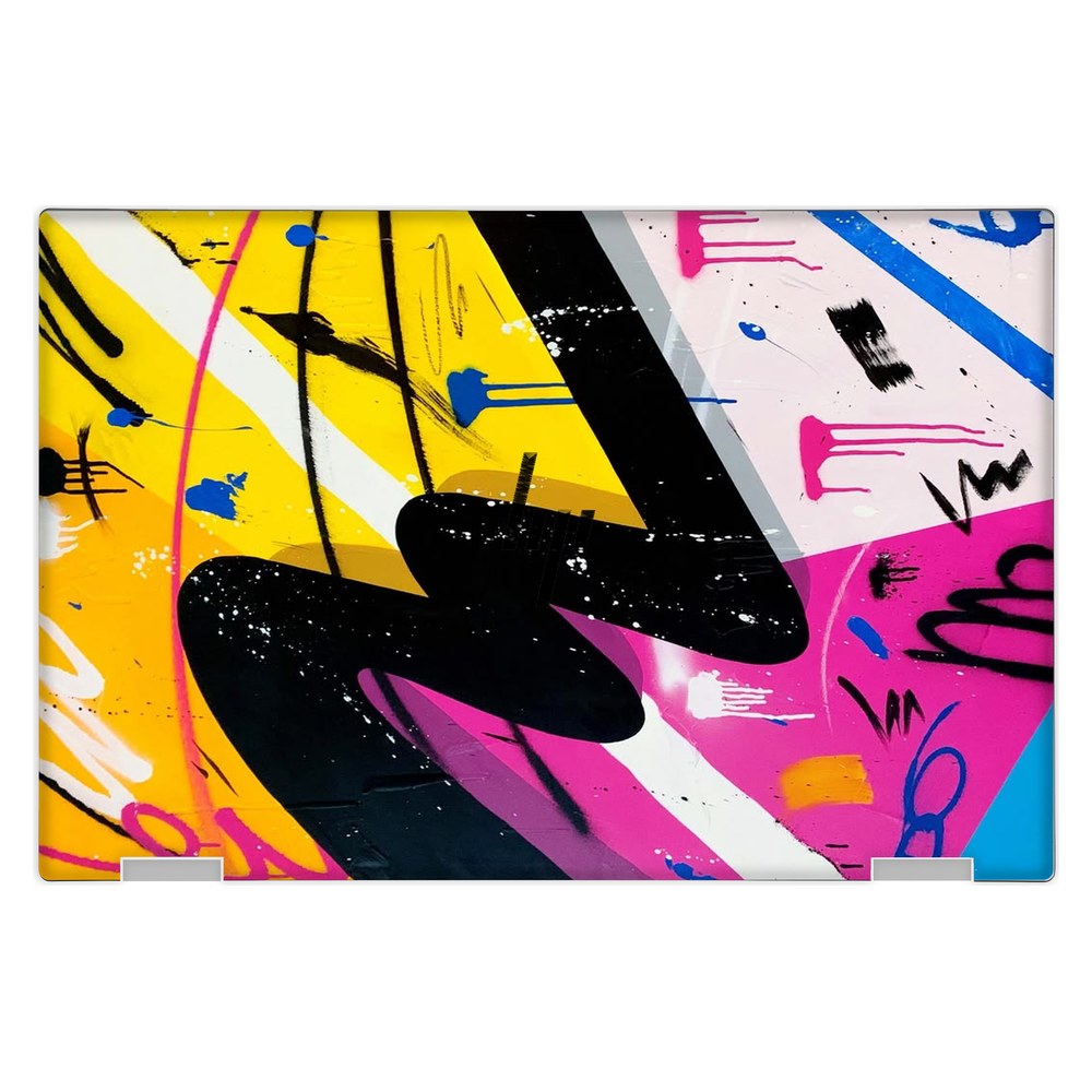 Hp Spectre X360 13T - AC000 laptop skin - Vibrant Abstract Splash