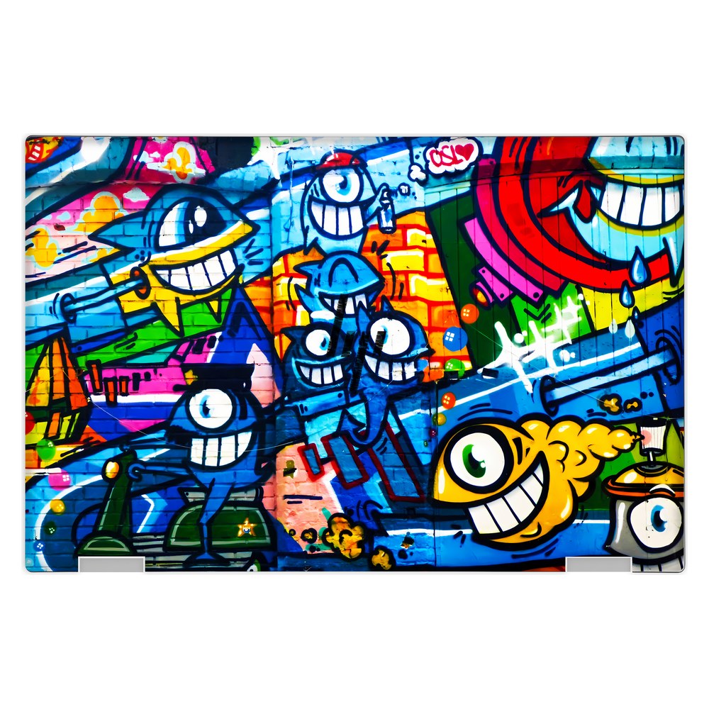 Hp Spectre X360 13 - AP0XXX laptop skin - Wall Graffiti