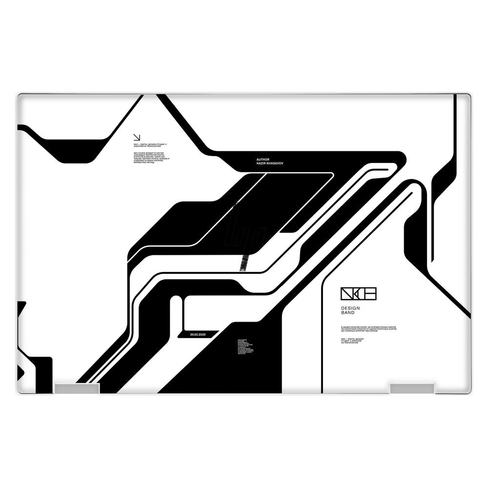 Hp Spectre X360 13 - W023DX laptop skin - White Cyberpunk