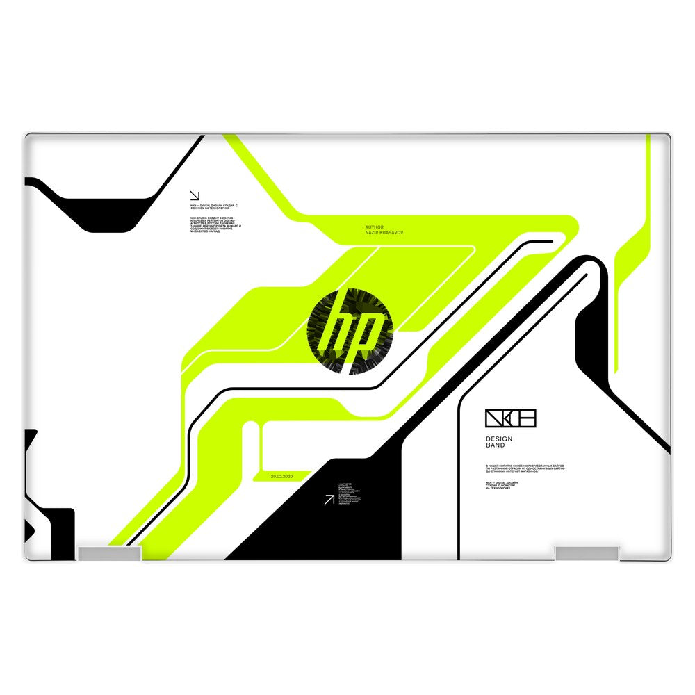 Hp Pavilion X360 11 - AD026TU, AD104TU laptop skin - Acid Green