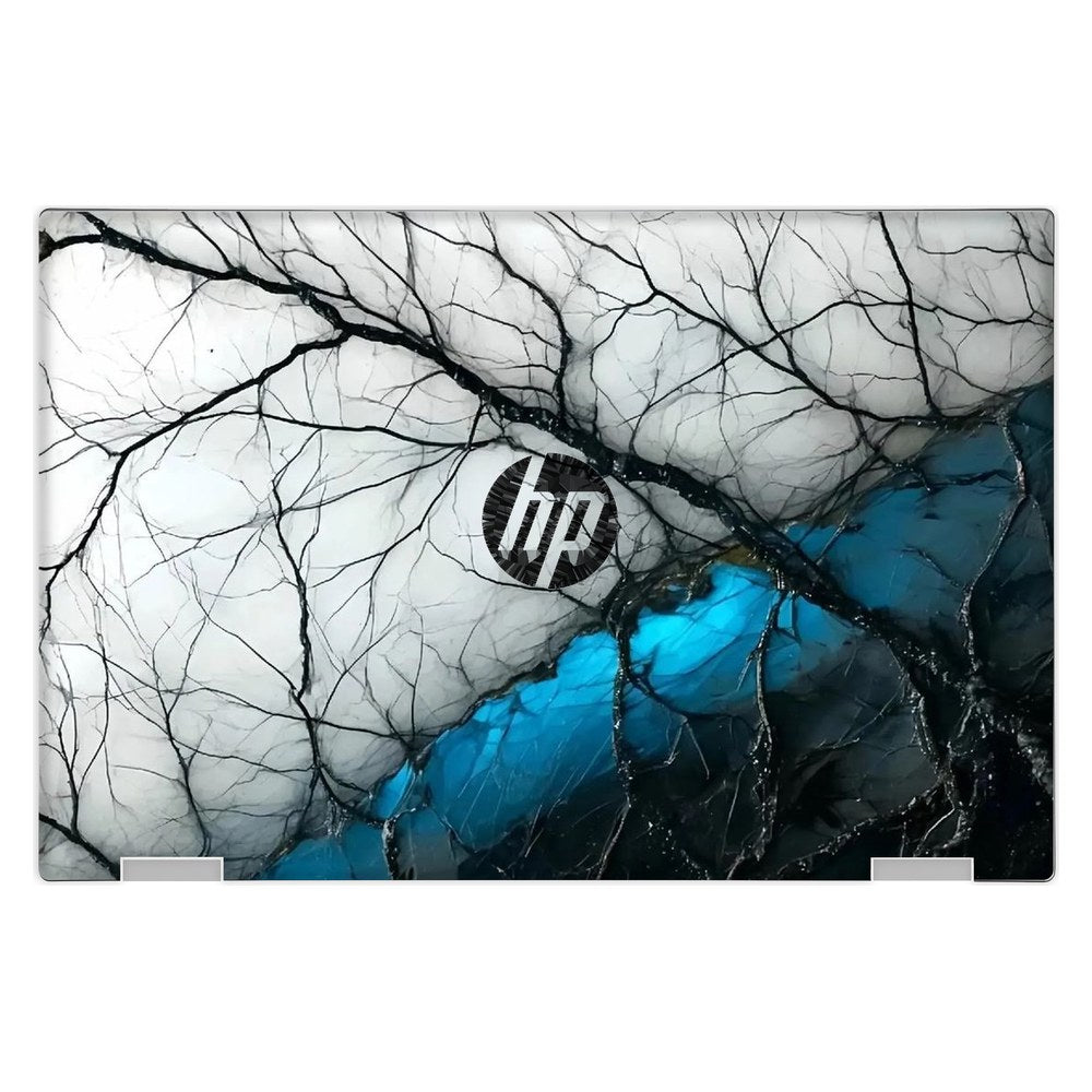 Hp Pavilion X360 11 - AD026TU, AD104TU laptop skin - Blue Ice Fractal