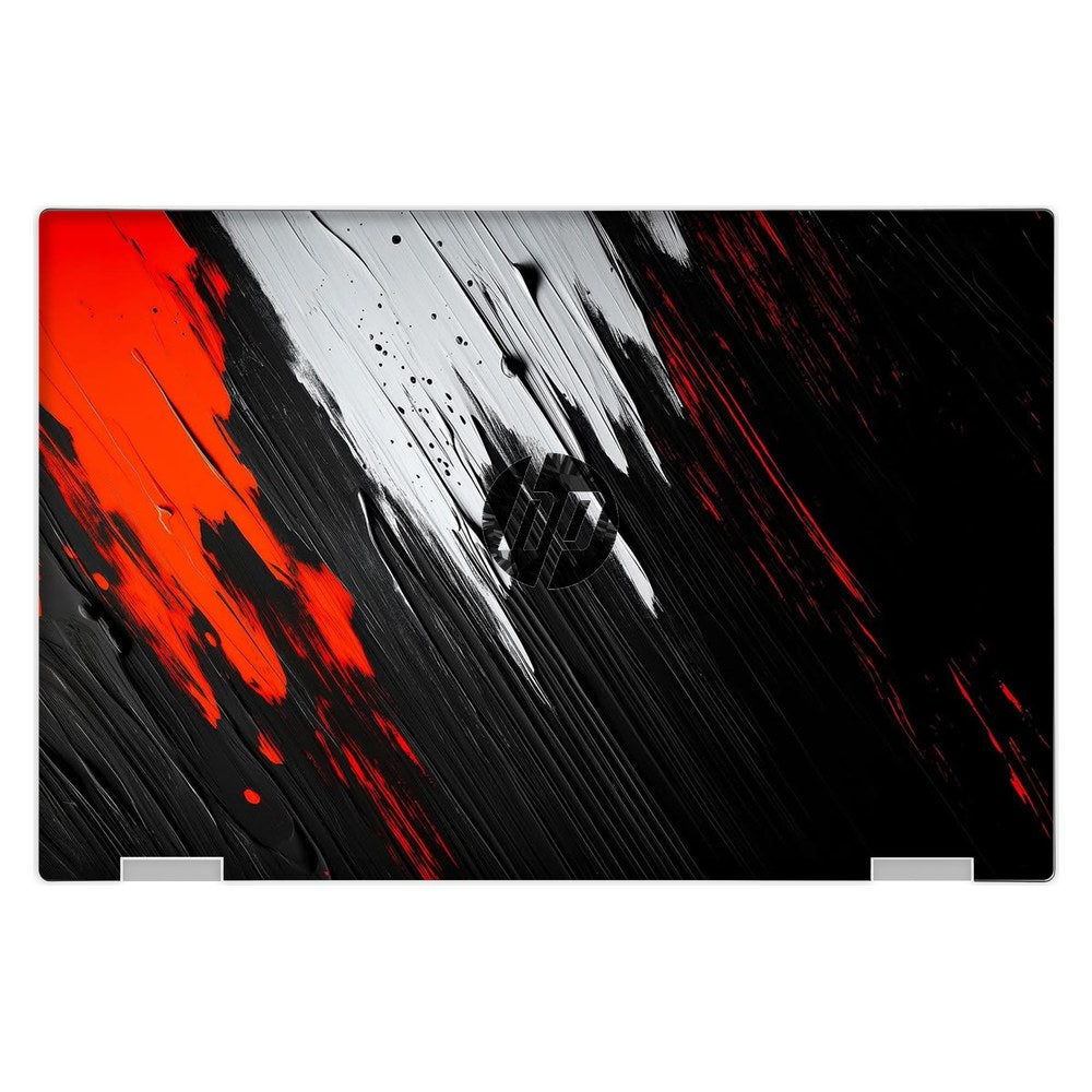 Hp Pavilion X360 11M - AD013DX laptop skin - Brush Strokes