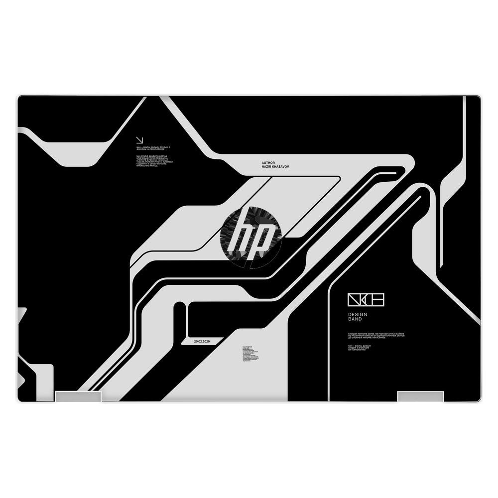 Hp Pavilion X360 11 - AD026TU, AD104TU laptop skin - Dead Black