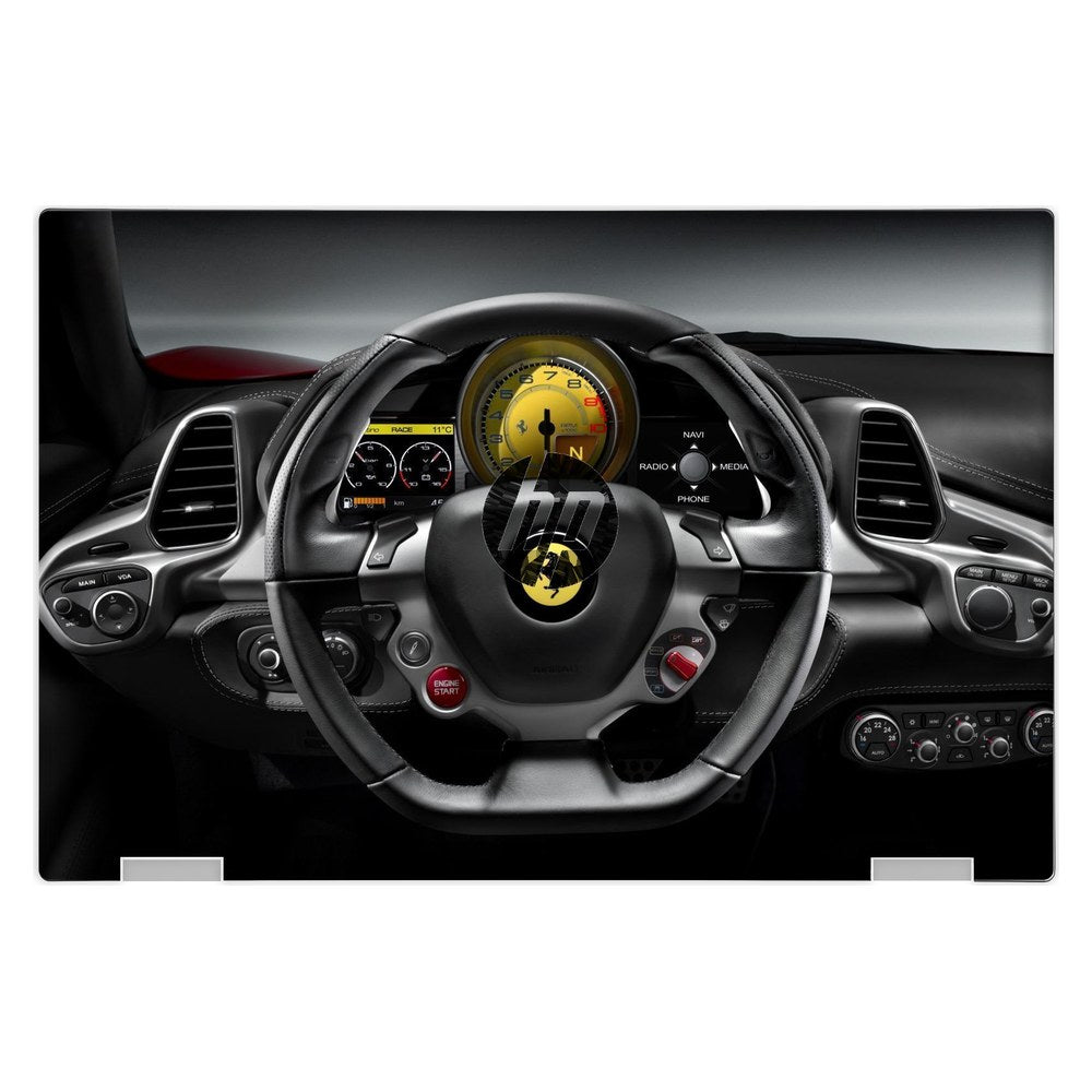 Hp Elite X2 1013 G3 laptop skin - Ferrari Cockpit