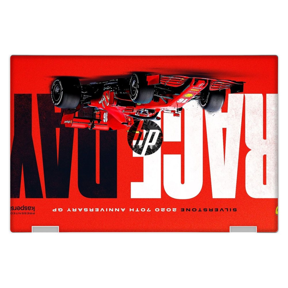 Hp Pavilion X360 11 - AD026TU, AD104TU laptop skin - Ferrari Racing Graphic Red