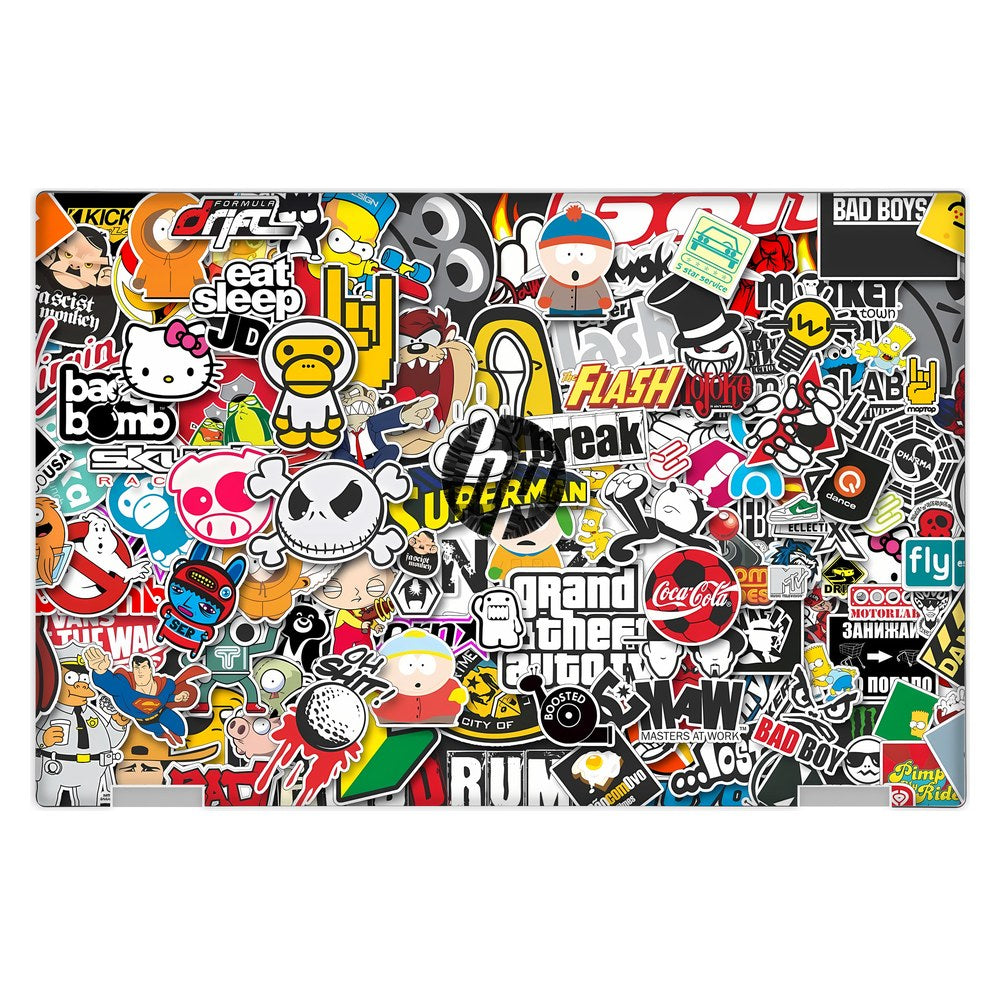 Hp Pavilion X360 11 - AD026TU, AD104TU laptop skin - GTA Abstract