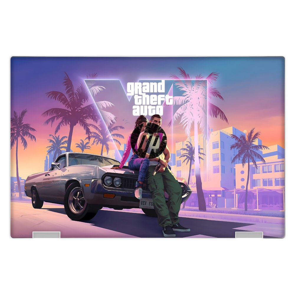 Hp Pavilion X360 11M - AD013DX laptop skin - GTA Sunset