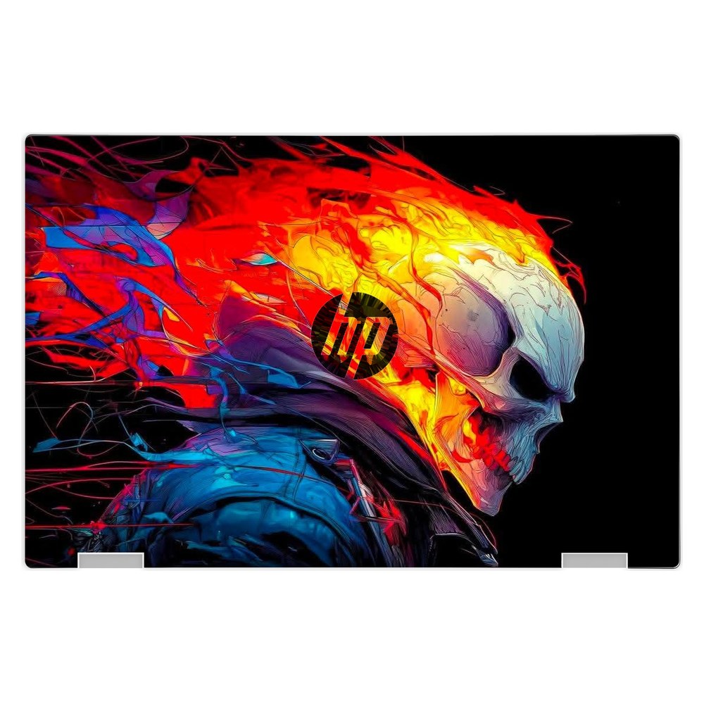 Hp Elite X2 1013 G3 laptop skin - Ghost Rider Inferno