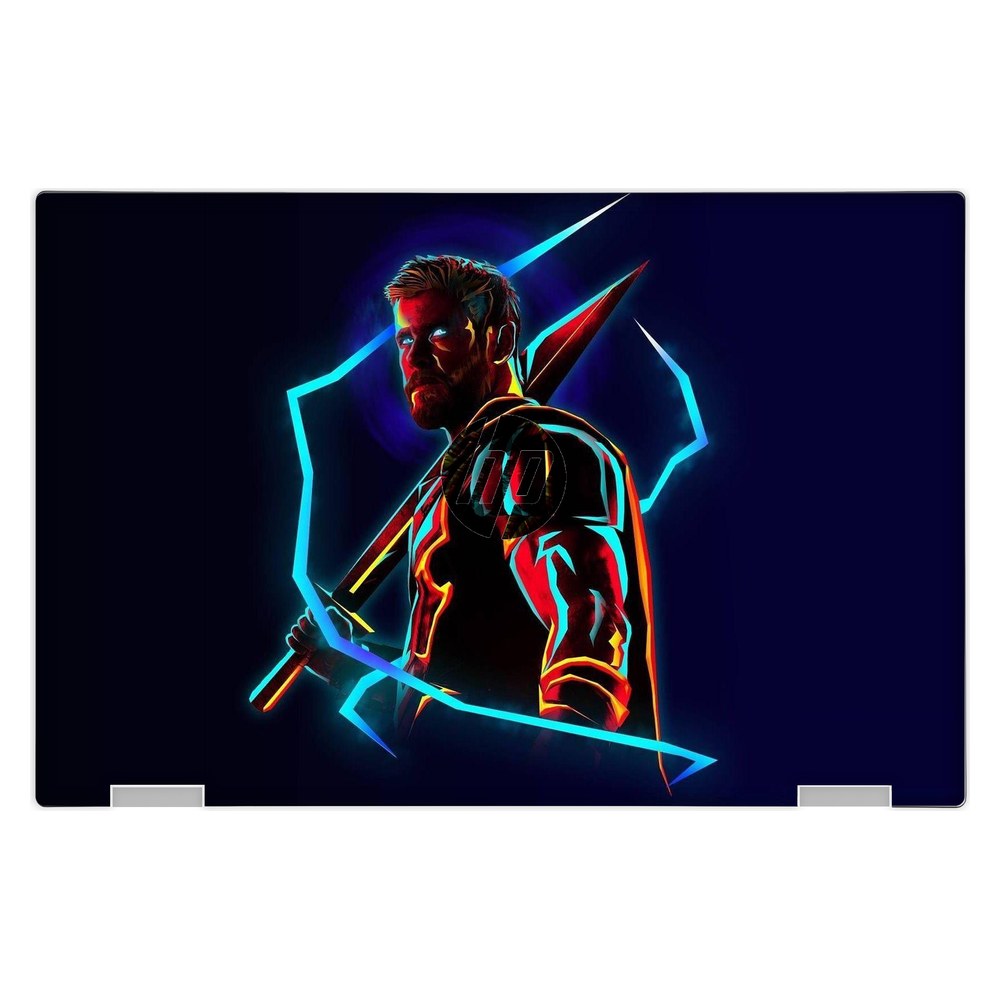Hp Pavilion X360 11M - AD013DX laptop skin - God of Thunder