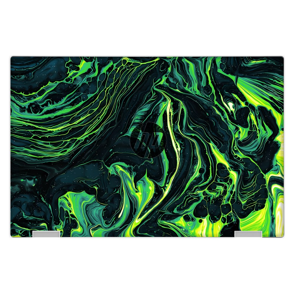Hp Pavilion X360 11 - AD026TU, AD104TU laptop skin - Green Blaze