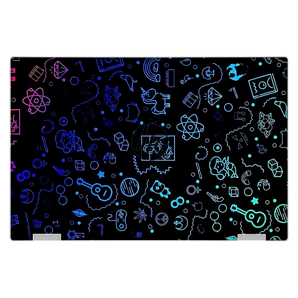 Hp Pavilion X360 11M - AD013DX laptop skin - Iconic Gradient