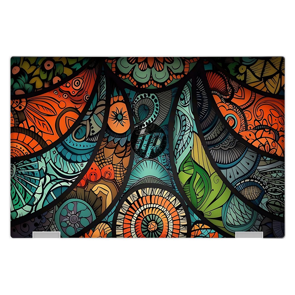 Hp Pavilion X360 11M - AD013DX laptop skin - Kaleidoscope