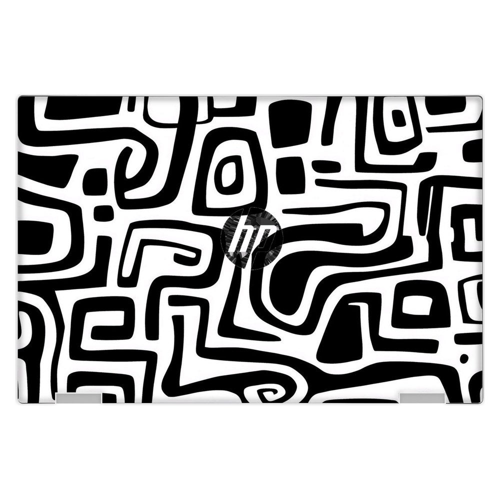 Hp Pavilion X360 11M - AD013DX laptop skin - Maze Patterns