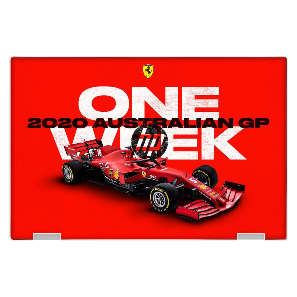 Hp Pavilion X360 11 - AD026TU, AD104TU laptop skin - Melbourne GP Ferrari Countdown