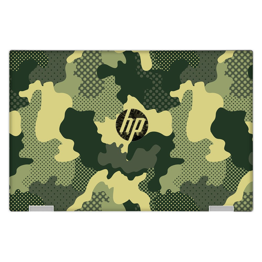 Hp Elite X2 1013 G3 laptop skin - Military Green Camo