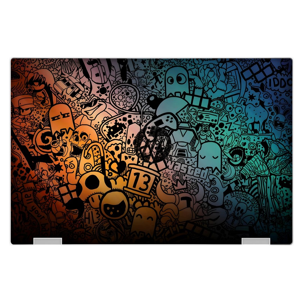 Hp Pavilion X360 11M - AD013DX laptop skin - Modern Art