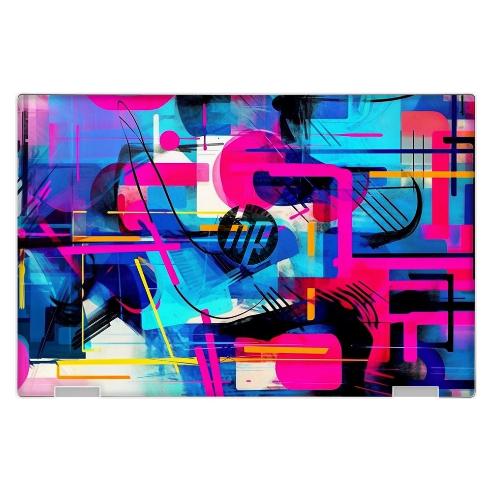 Hp Elite X2 1013 G3 laptop skin - Modern Geometric Fusion