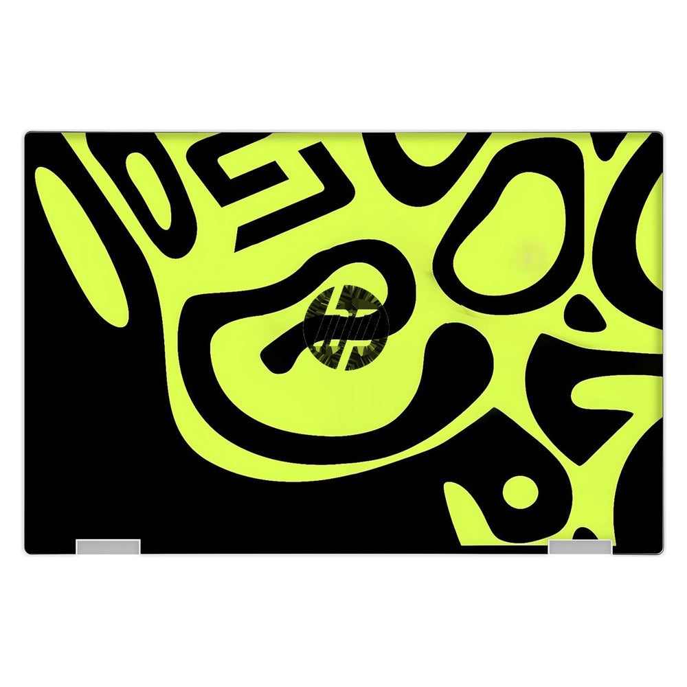 Hp Elite X2 1013 G3 laptop skin - Neon Liquid Flow