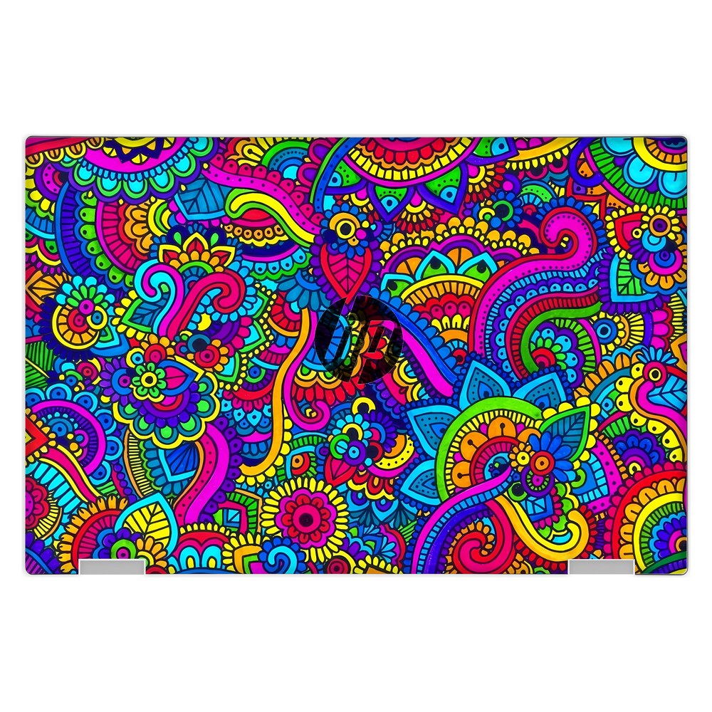 Hp Pavilion X360 11M - AD013DX laptop skin - Neon Pulse