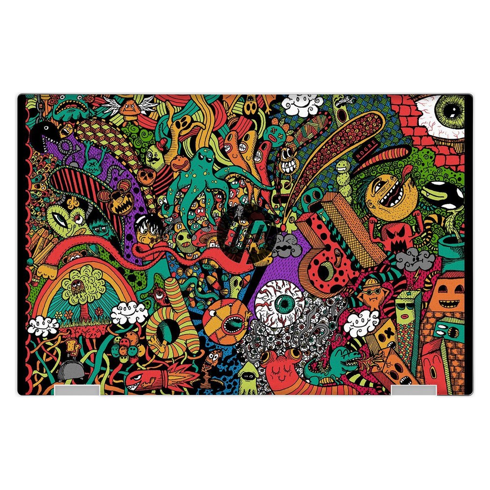 Hp Elite X2 1013 G3 laptop skin - Nogre Doodle