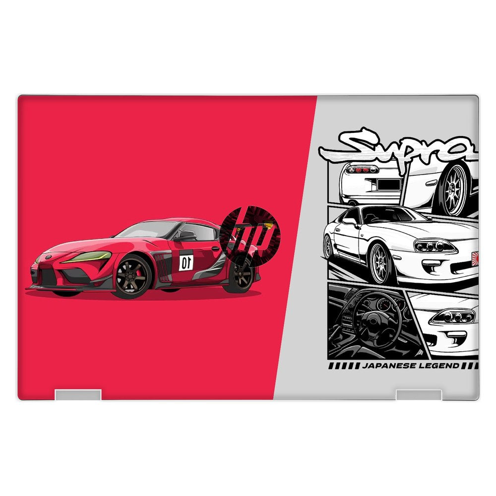 Hp Pavilion X360 11M - AD013DX laptop skin - Supra Velocity