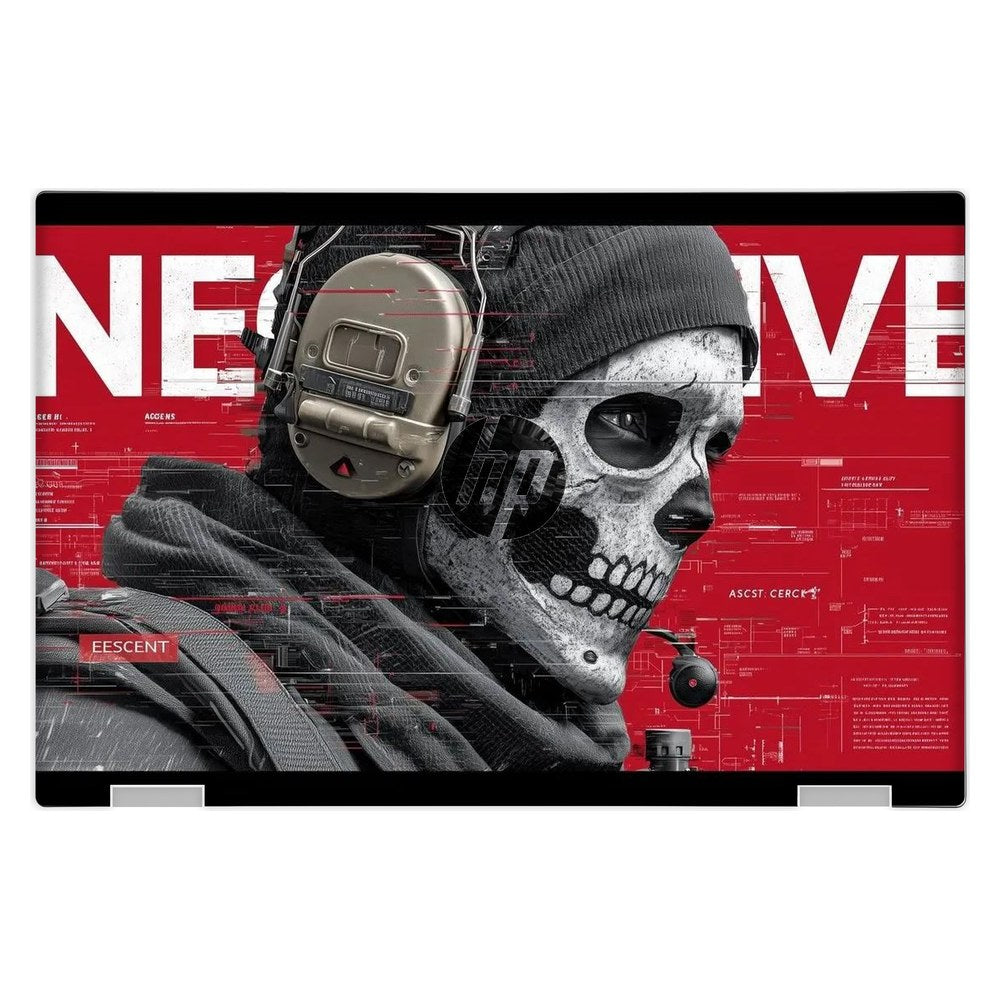 Hp Pavilion X360 11 - AD026TU, AD104TU laptop skin - Tactical Skull