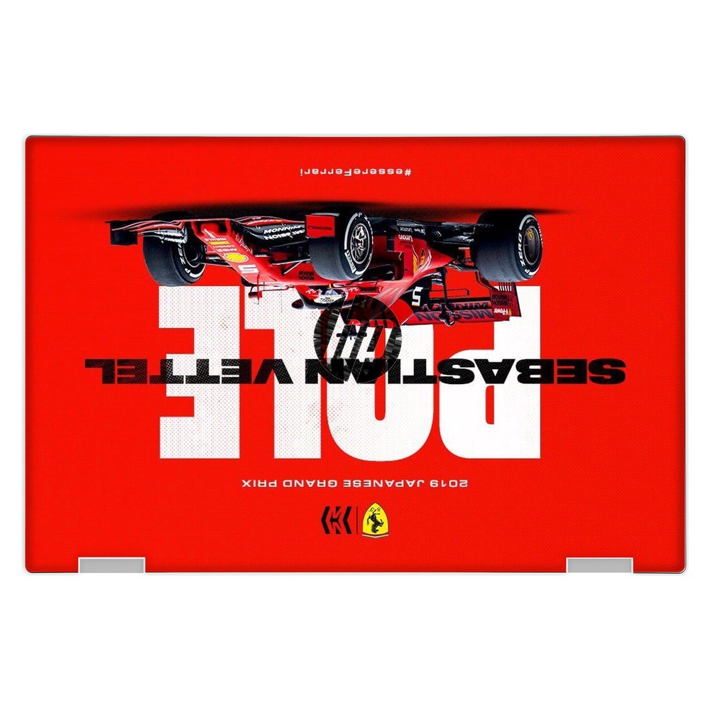 Hp Pavilion X360 11 - AD026TU, AD104TU laptop skin - Vettel Suzuka Pole 2019