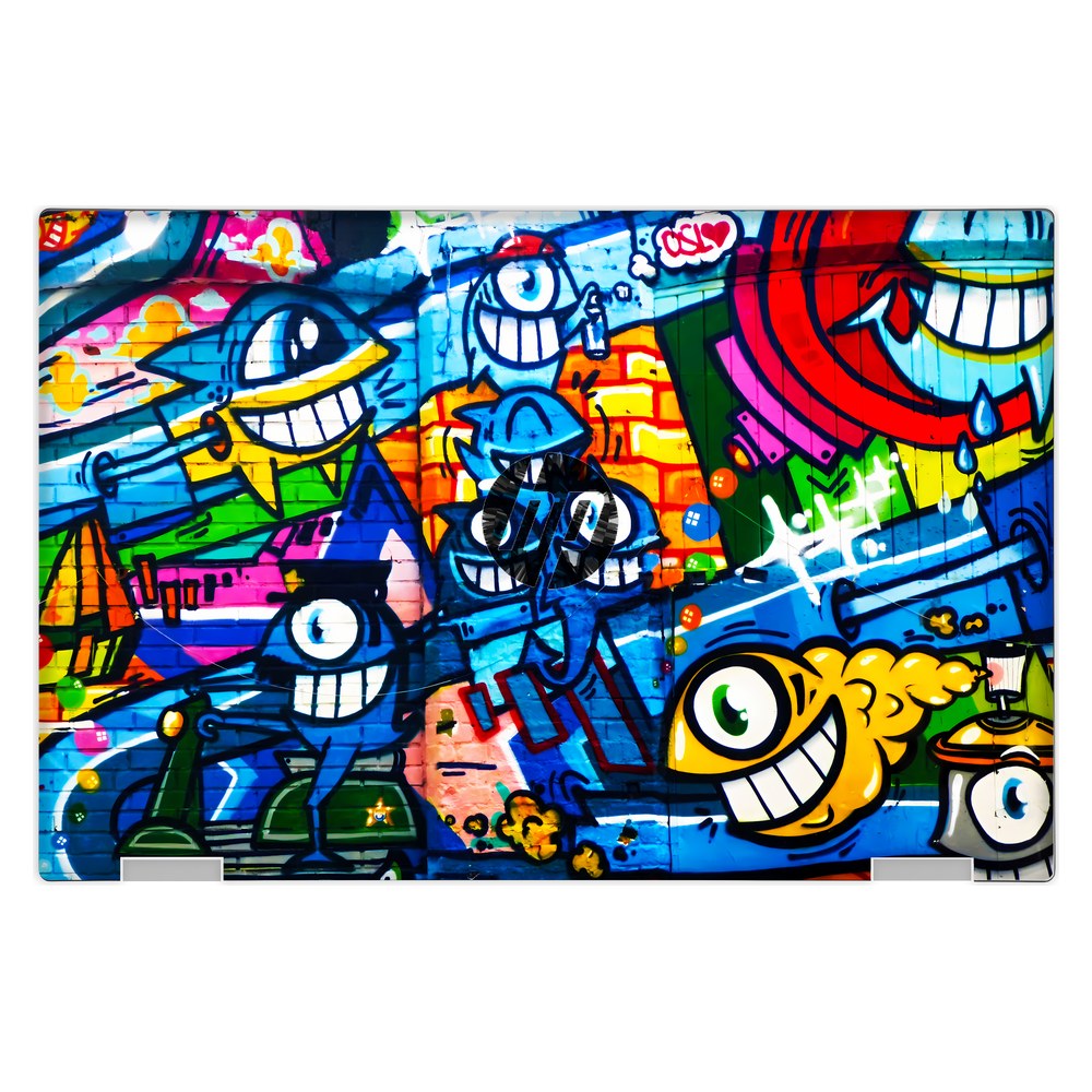 Hp Pavilion X360 11 - AD026TU, AD104TU laptop skin - Wall Graffiti