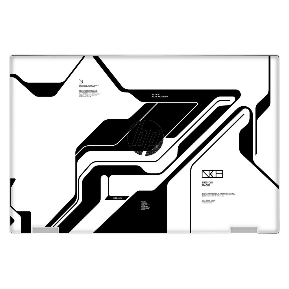 Hp Pavilion X360 11M - AD013DX laptop skin - White Cyberpunk