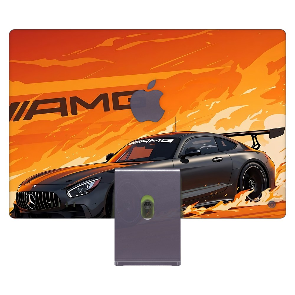 Apple iMac 24 (2021) laptop skin - AMG GT Drift