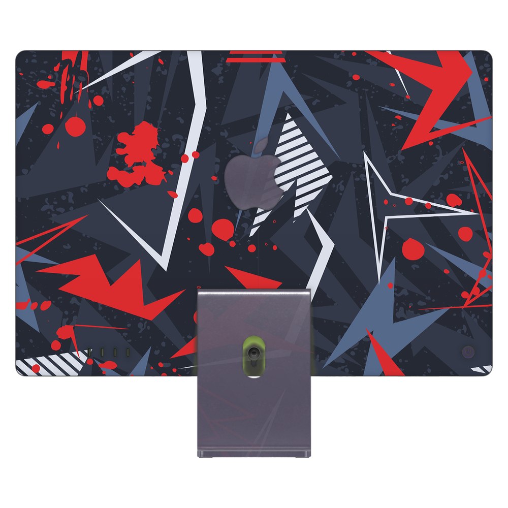 Apple iMac 24 (2021) laptop skin - Abstraxx - R
