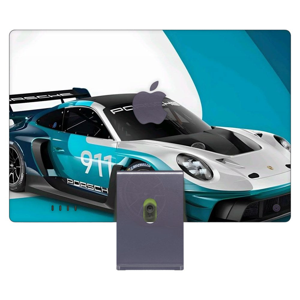 Apple iMac 24 (2021) laptop skin - Aqua Speed 911