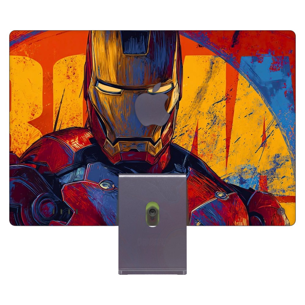 Apple iMac 24 (2021) laptop skin - Armored Avenger