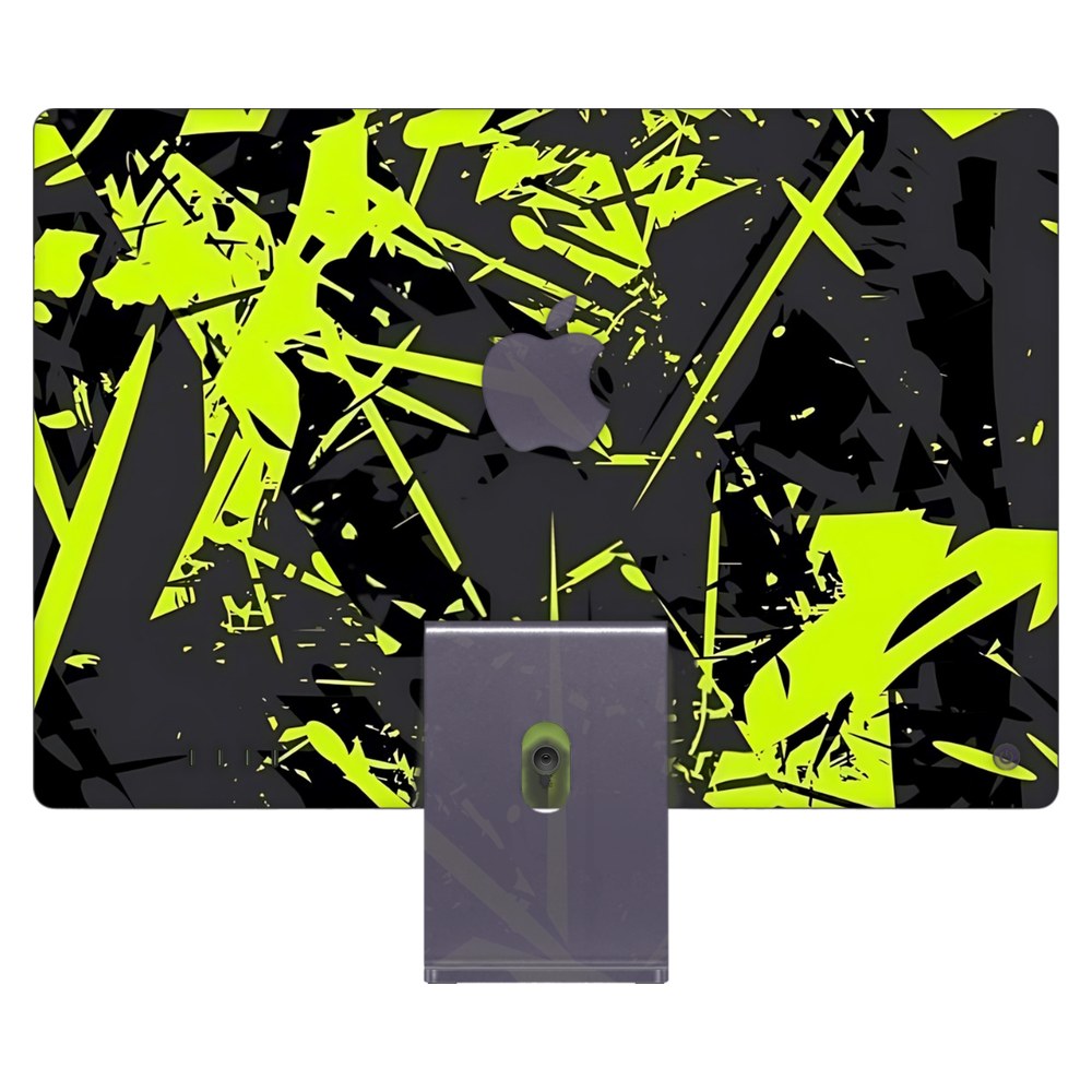 Apple iMac 24 (2021) laptop skin - Asphalt Acid