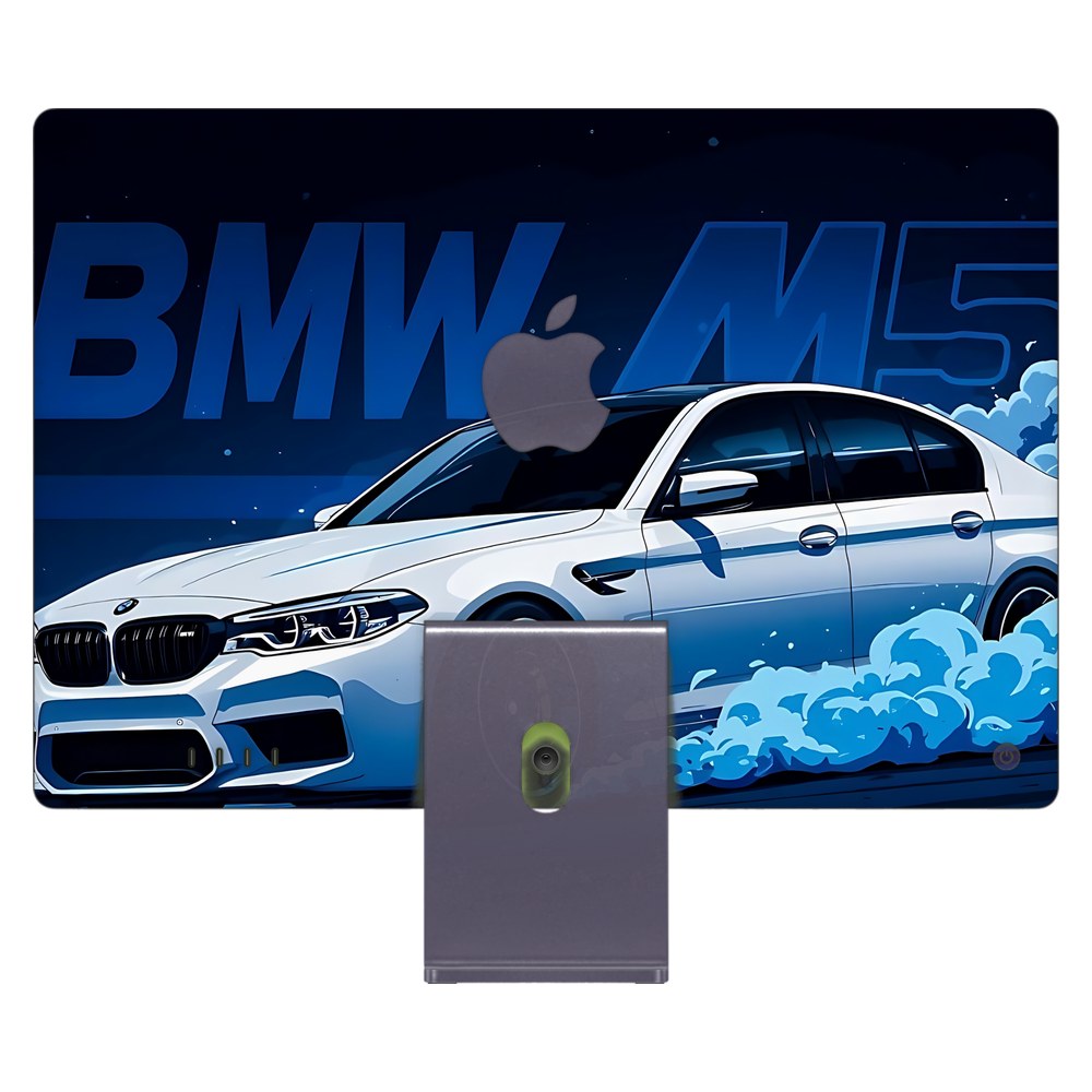 Apple iMac 24 (2021) laptop skin - BMW M5 Racer