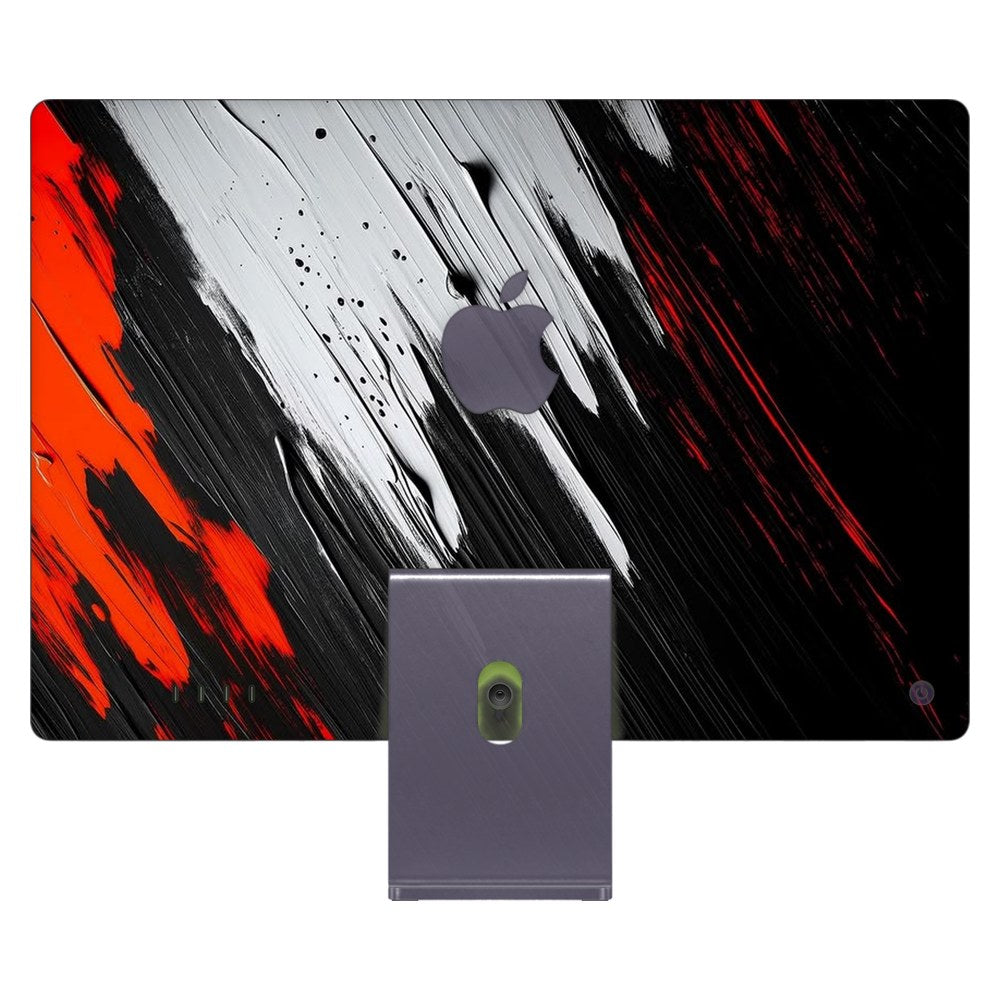 Apple iMac 24 (2021) laptop skin - Brush Strokes