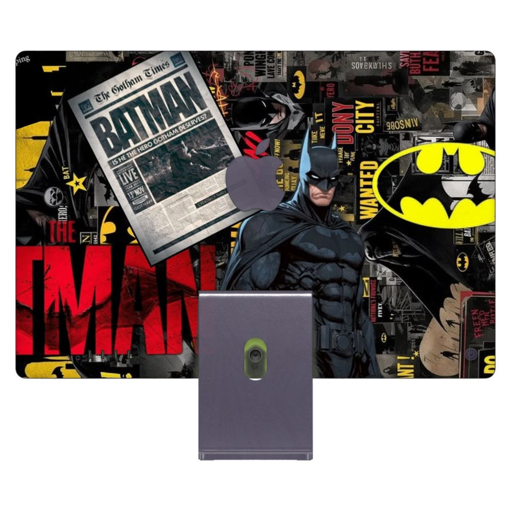 Apple iMac 24 (2021) laptop skin - Caped Crusader