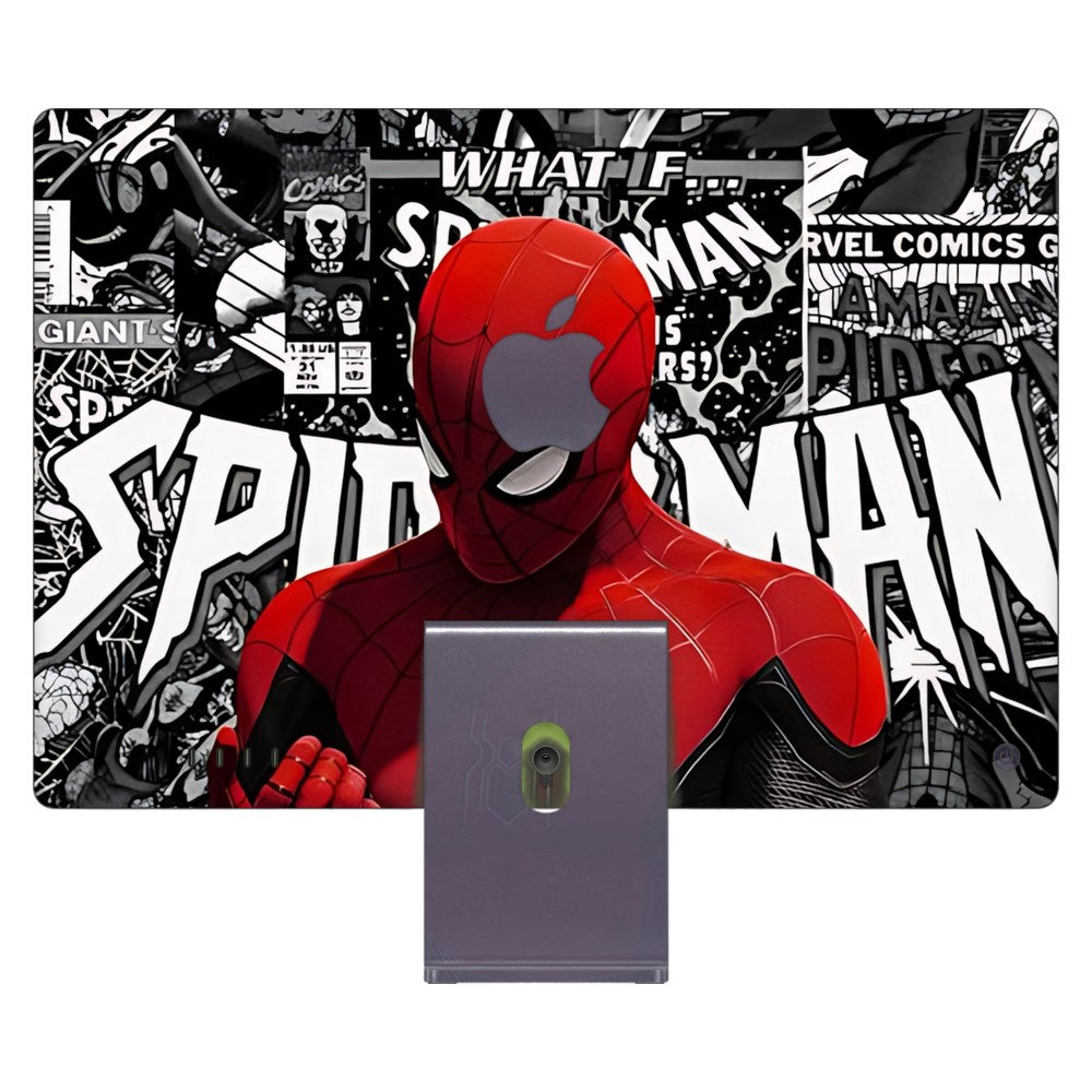 Apple iMac 24 (2021) laptop skin - Comic Book Hero