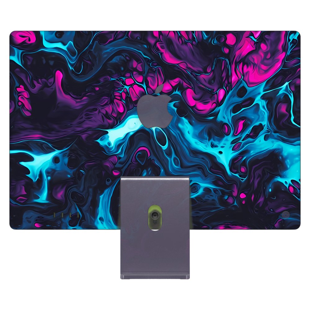 Apple iMac 24 (2021) laptop skin - Comic Inferno