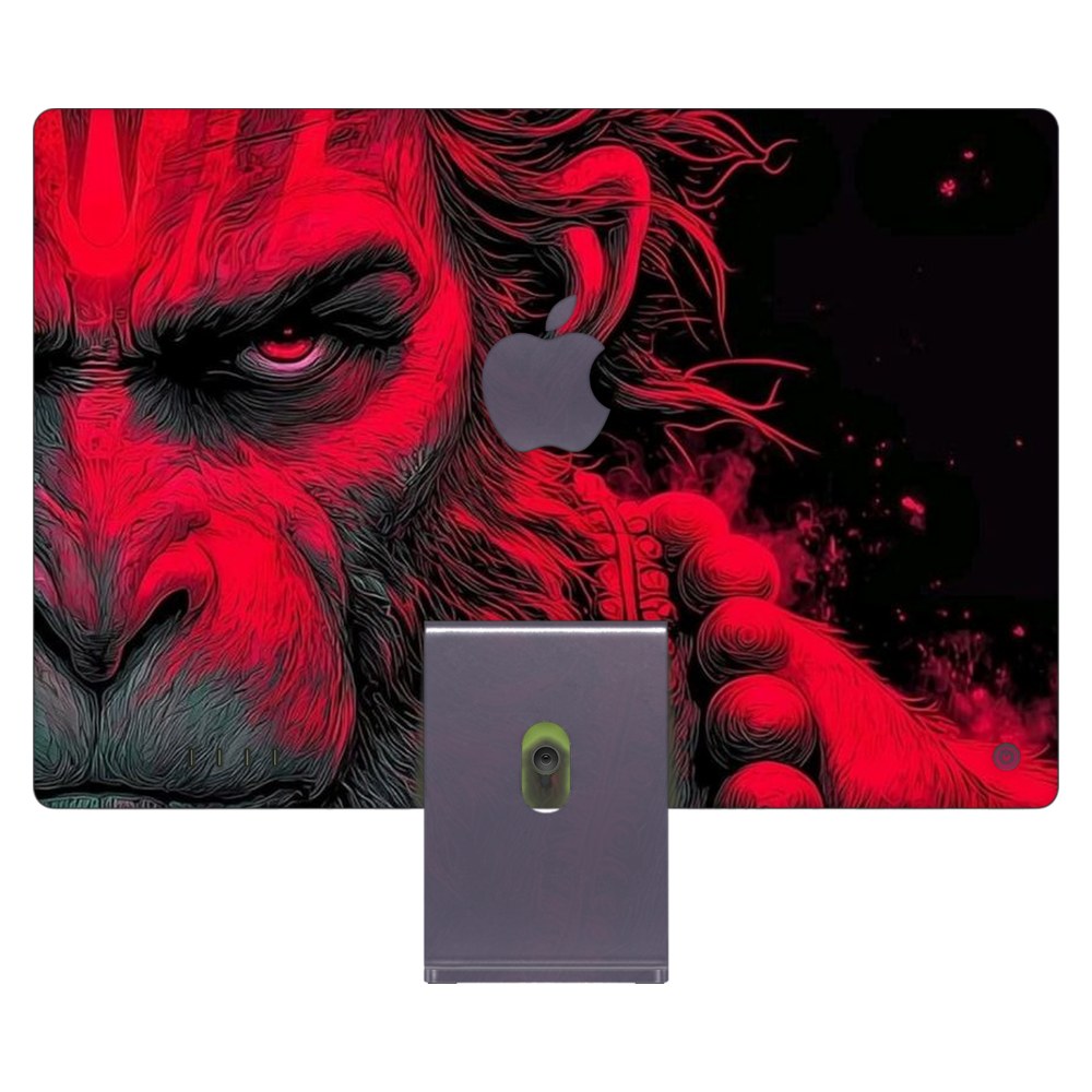 Apple iMac 24 (2021) laptop skin - Crimson Devotion